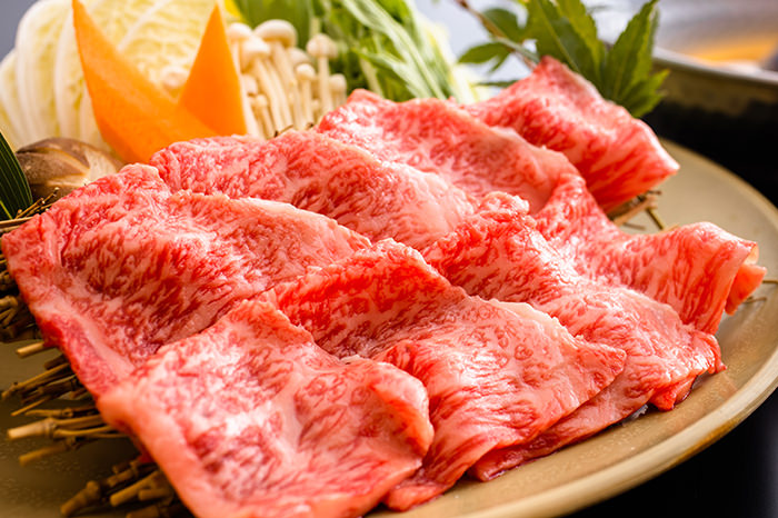 但馬牛のしゃぶしゃぶ会席